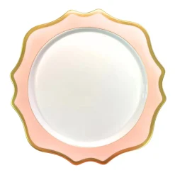 Anna Weatherley Dinnerware|Anna's Palette Charger in Dusty Rose