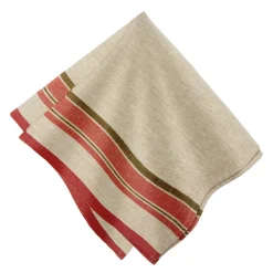 Caravan Place Settings & Linens|Antibes Napkin in Natural & Sherbert, Set of 4