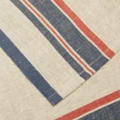 Caravan Place Settings & Linens|Antibes Napkin in Natural & Red, Set of 4