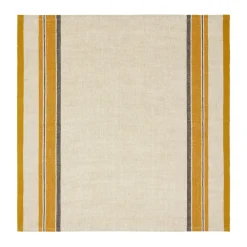 Caravan Place Settings & Linens|Antibes Napkin in Natural & Mustard, Set of 4