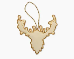 Henry Handwork Place Settings & Linens|Antlers Ornament