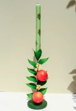 Inner Child Candles|Apple Fruit Candle Holder