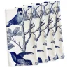 Caskata Place Settings & Linens|Arbor Birds Blue Dinner Napkins