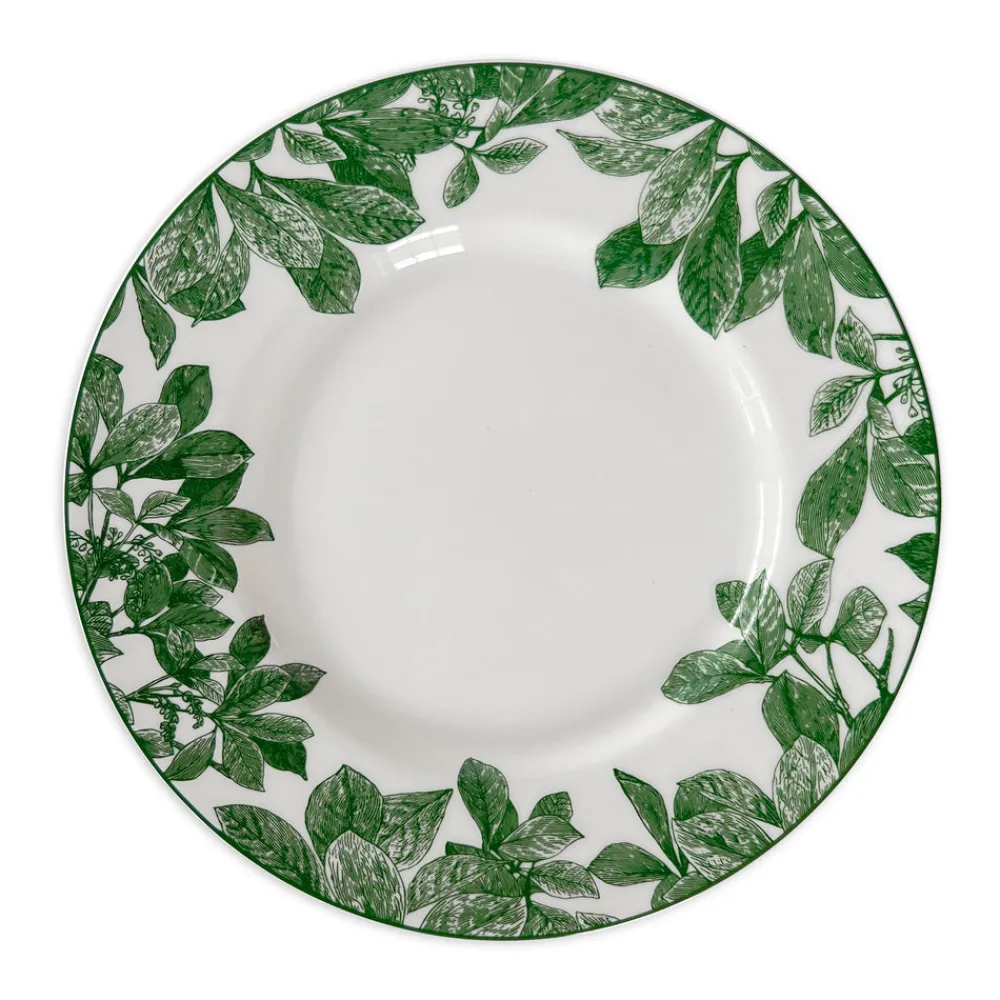 Caskata Dinnerware|Arbor Green Dinner Plate