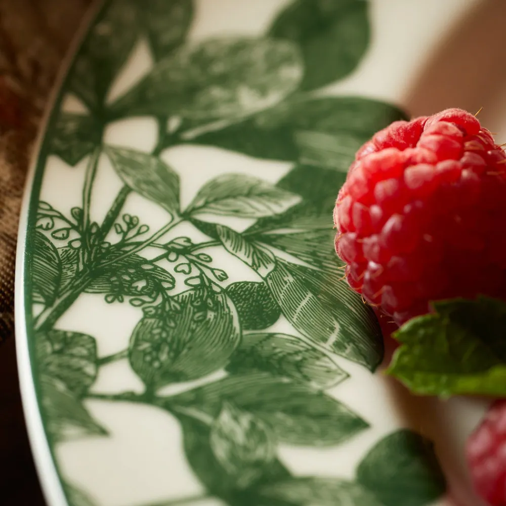 Caskata Dinnerware|Arbor Green Salad Plate