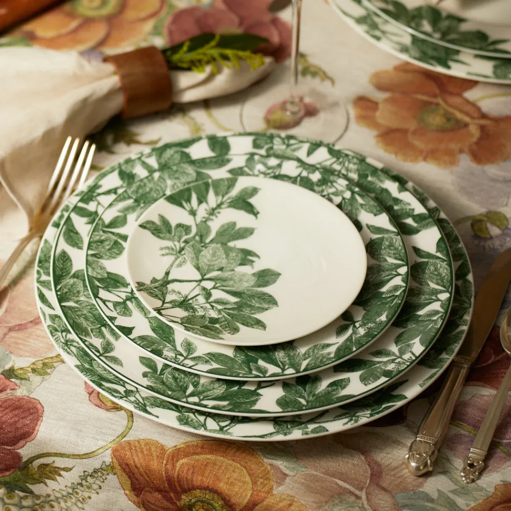 Caskata Dinnerware|Arbor Green Salad Plate