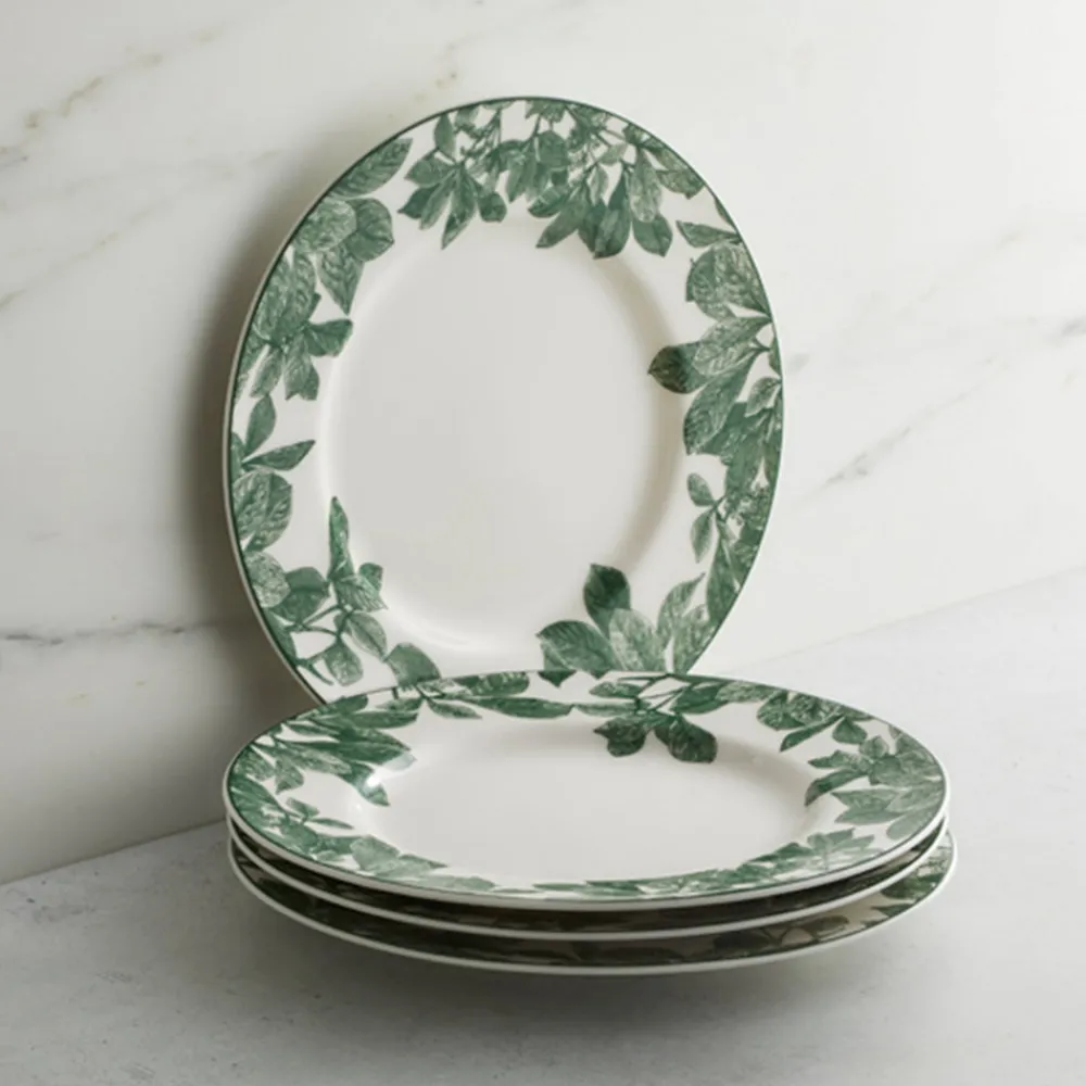 Caskata Dinnerware|Arbor Green Salad Plate