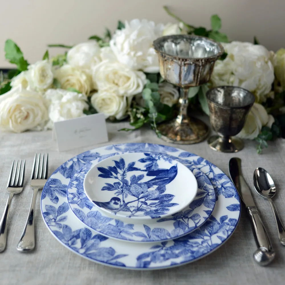 Caskata Dinnerware|Arbor Salad Plate Blue