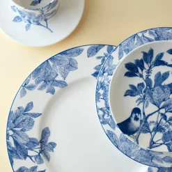 Caskata Dinnerware|Arbor Salad Plate Blue