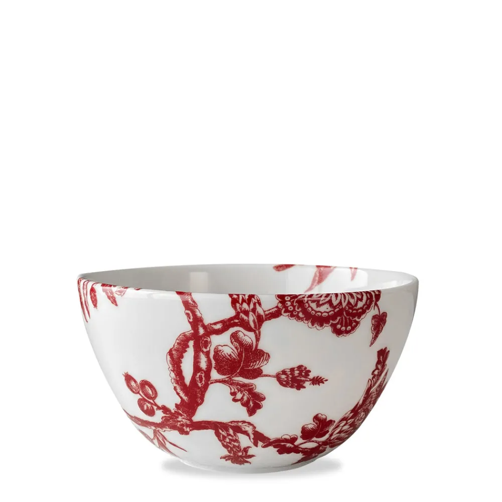 Caskata Dinnerware|Arcadia Crimson Tall Cereal Bowl