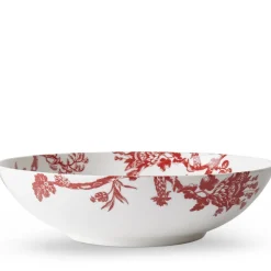 Caskata Dinnerware|Arcadia Crimson Wide Serving Bowl