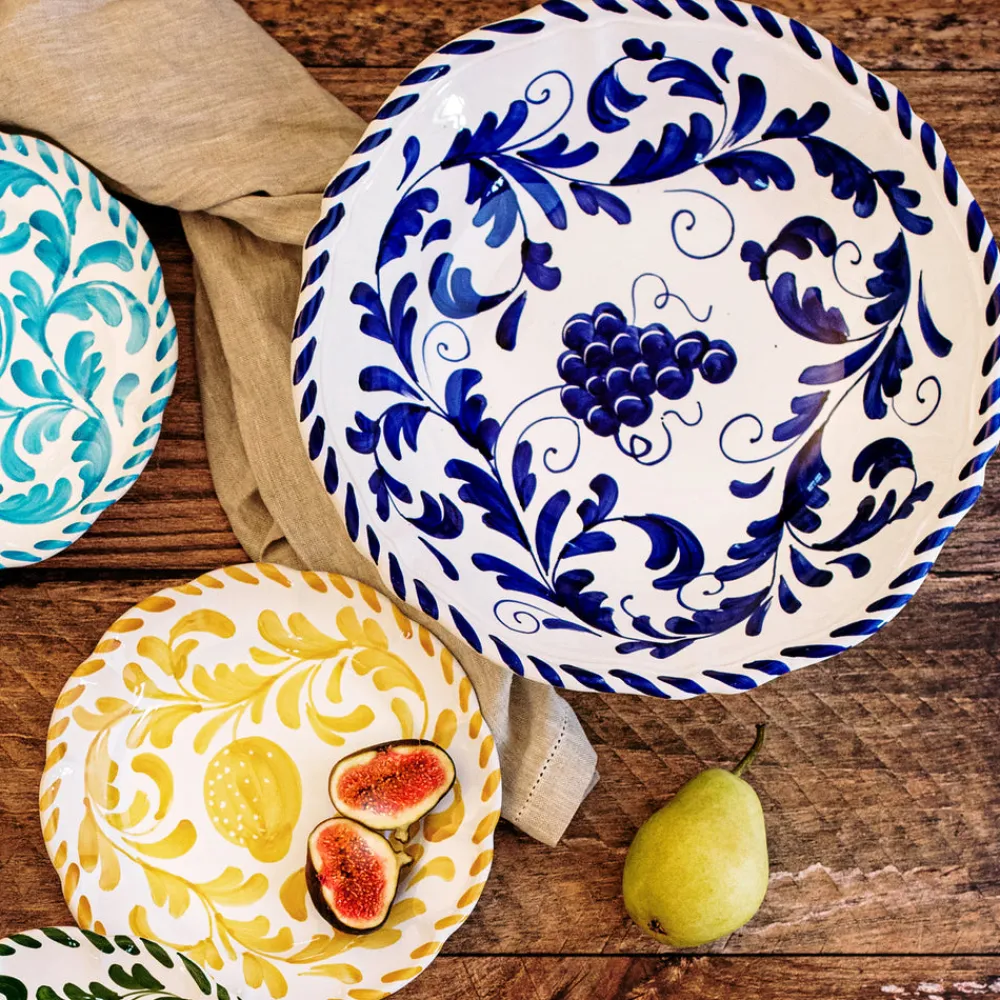 VIETRI Dinnerware|Arezzo Cobalt Serving Bowl