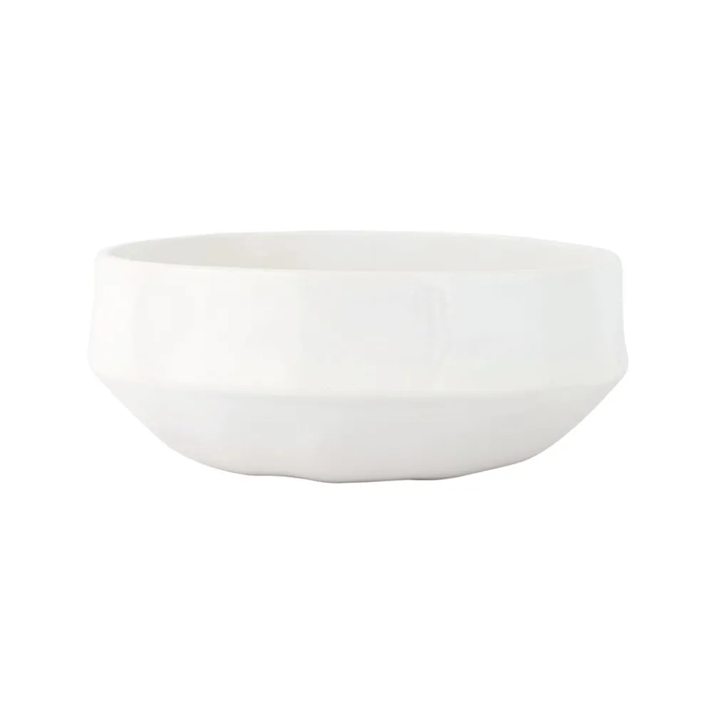 VIETRI Dinnerware|Aria White Organic Large Serving Bowl
