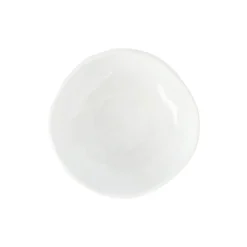 VIETRI Dinnerware|Aria White Organic Medium Serving Bowl