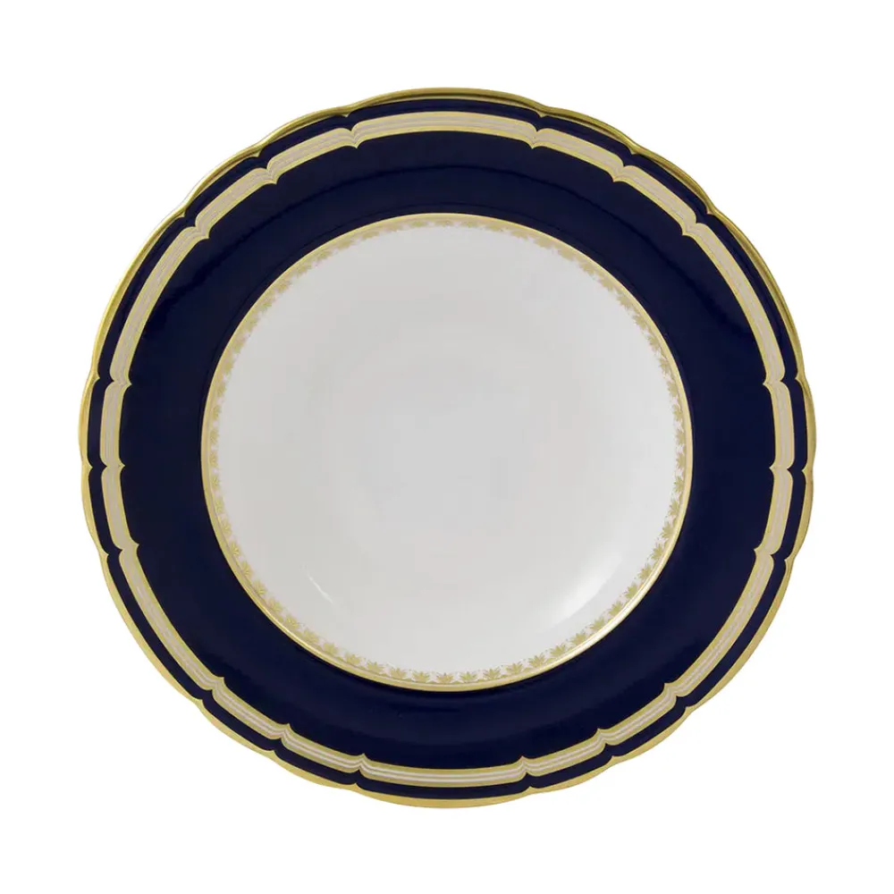 Royal Crown Derby Dinnerware|Ashbourne Rimmed Soup Bowl