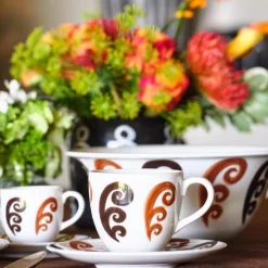 Themis Z Dinnerware|Athenee Peacock Coffee or Tea Cup