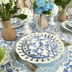 Flying Sheep Country Place Settings & Linens|Ava Placemat - Blue, Set of 4