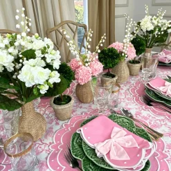 Flying Sheep Country Place Settings & Linens|Ava Placemat - Pink, Set of 4