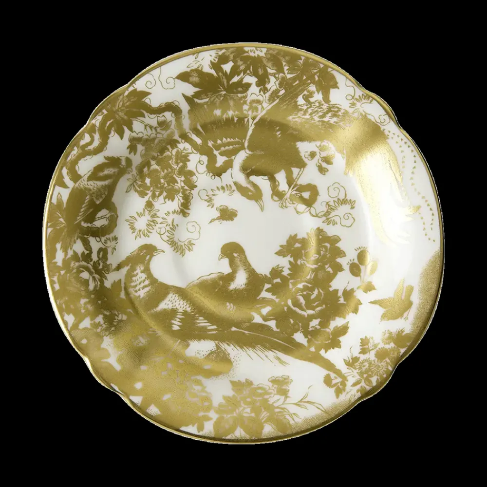 Royal Crown Derby Dinnerware|Aves Gold Tea Cup & Saucer