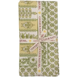 Couleur Nature Place Settings & Linens|Avignon Napkins Pistache, Set of 6
