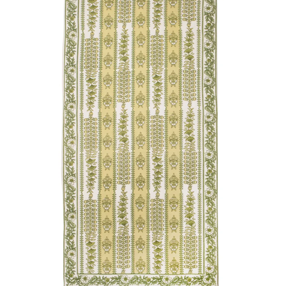 Couleur Nature Place Settings & Linens|Avignon Runner Pistache