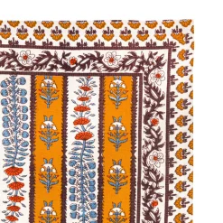 Couleur Nature Place Settings & Linens|Avignon Tea Towels Dijon & Blue, Set of 3