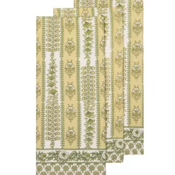 Couleur Nature Place Settings & Linens|Avignon Tea Towels Pistache, Set of 3
