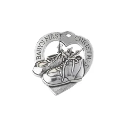 Salisbury Home|Silver|Baby's First Christmas Ornament