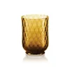 Cabana Glassware|Balloton Water Glass in Amber