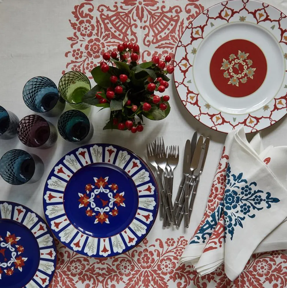 Cabana Glassware|Balloton Water Glass in Blue