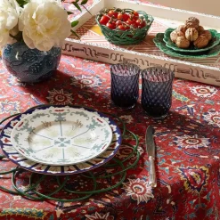 Cabana Glassware|Balloton Wine Glass Blue