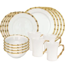 Juliska Dinnerware|Bamboo 16 pc Set