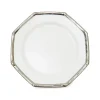 Este Ceramiche Dinnerware|Bamboo Dessert Plates in Platinum, Set of 6