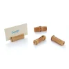 Chefanie Place Settings & Linens|Bamboo Placecard Holders, Set of 4