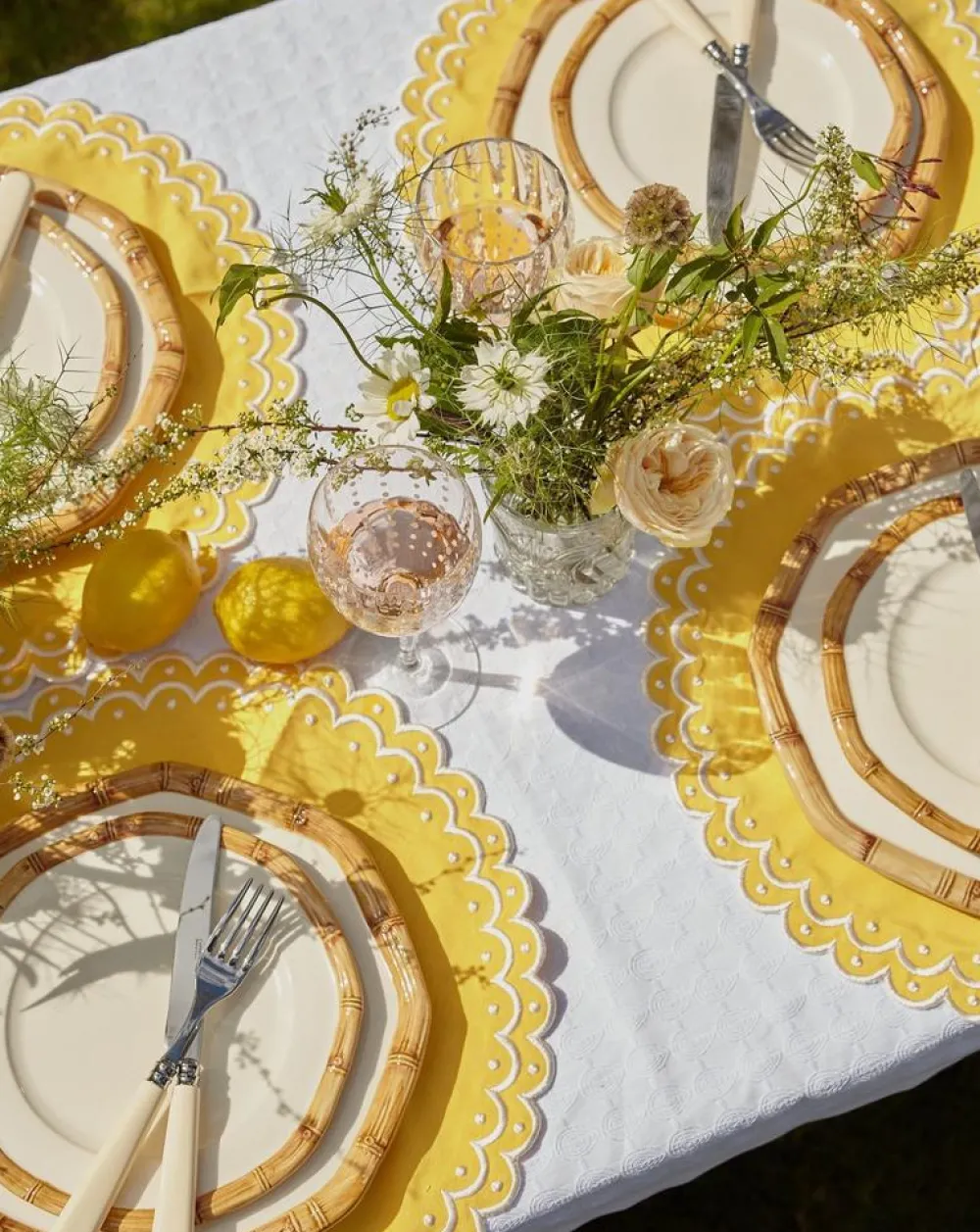 Maison Margaux Dinnerware|Bamboo Salad and Dessert Plate