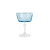 VIETRI Glassware|Barocco Light Blue Coupe Champagne Glass