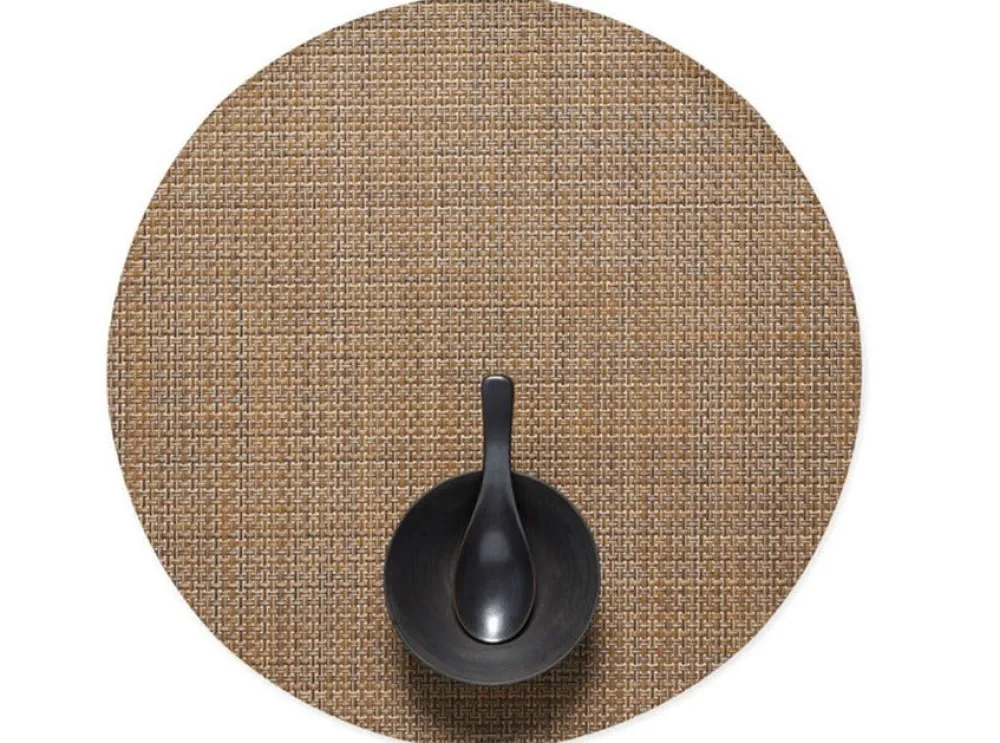Chilewich Place Settings & Linens|Basketweave Round Placemat
