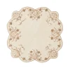 Kim Seybert Place Settings & Linens|Beachcomber Placemat in Natural, Ivory & Gold, Set of 2