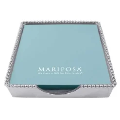 Mariposa Place Settings & Linens|Beaded Luncheon Napkin Holder with Insert