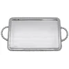 Mariposa Dinnerware|Beaded Medium Service Tray