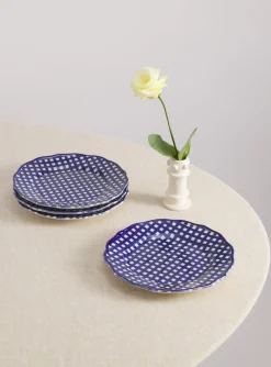 Maison Madison Dinnerware|Beatrix Dessert Plate, Set of 4