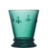 La Rochere Glassware|Bee Tumbler in Emerald, Set of 6