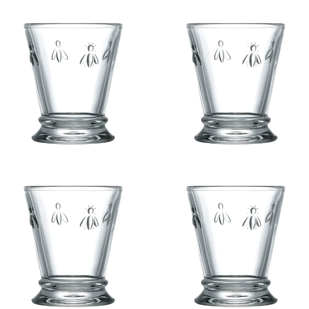 La Rochere Glassware|Bee Tumbler, Set of 4