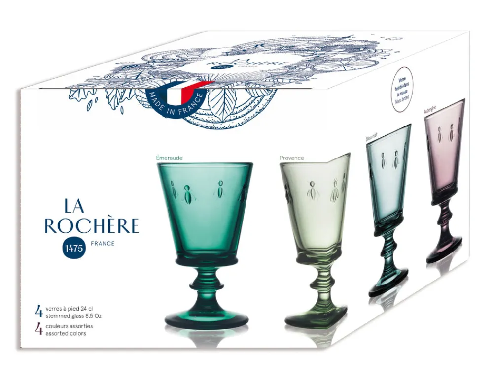 La Rochere Glassware|Bee Wine Assorted, Set of 4