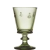 La Rochere Glassware|Bee Wine Glass in Olive, Set of 6
