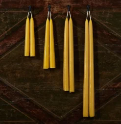Match Candles|Beeswax Tapers, Set of 2