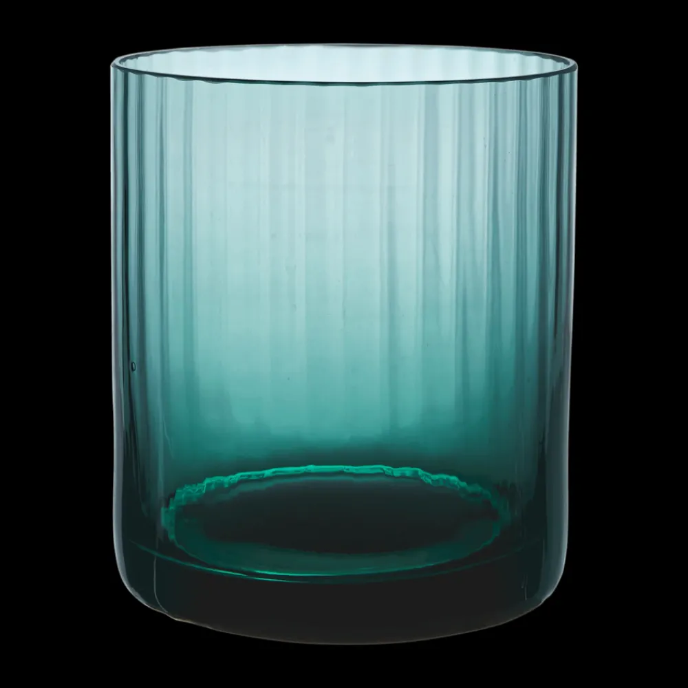 Match Glassware|Bembo DOF Glass, Pleat Set of 2