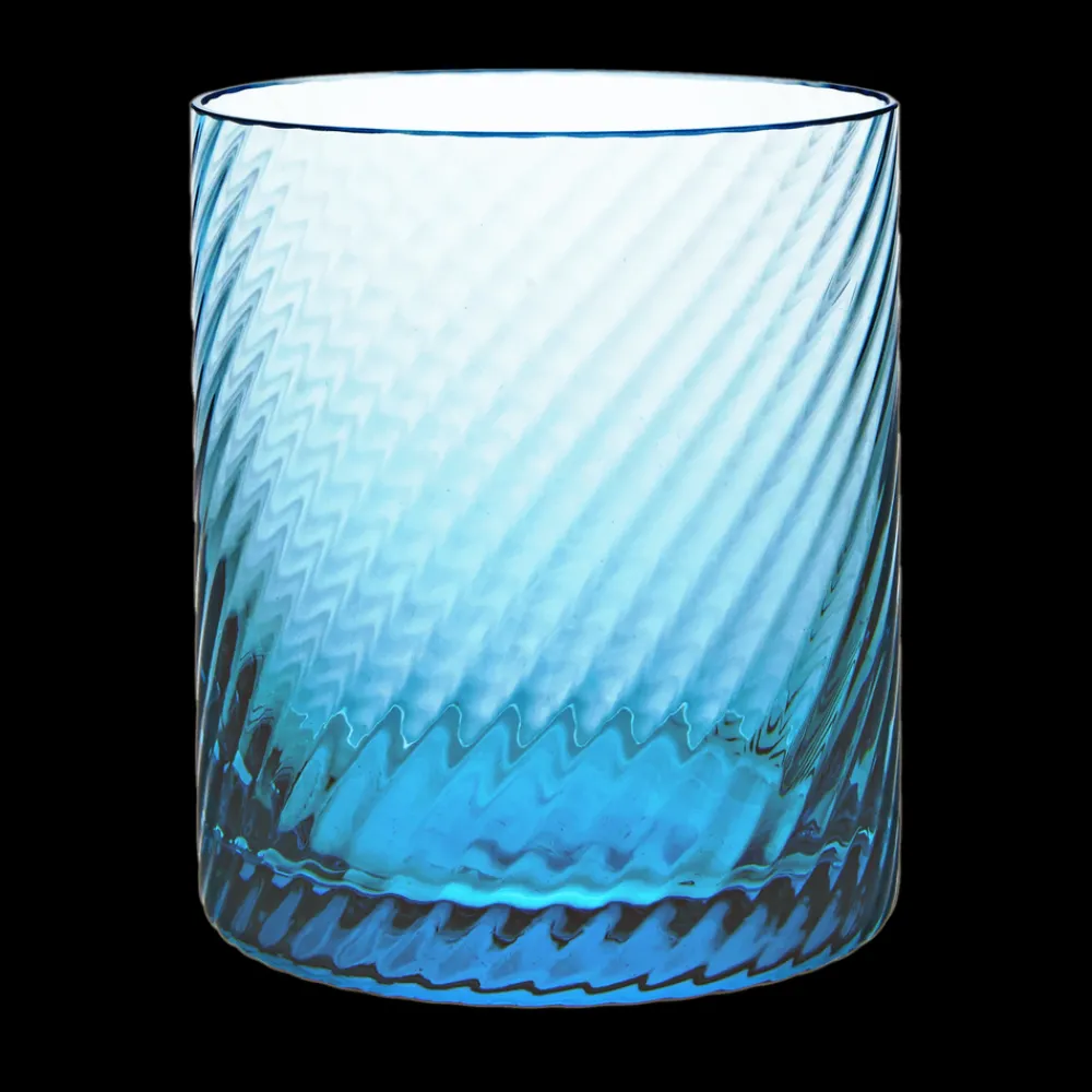 Match Glassware|Bembo DOF Glass, Twist Set of 2