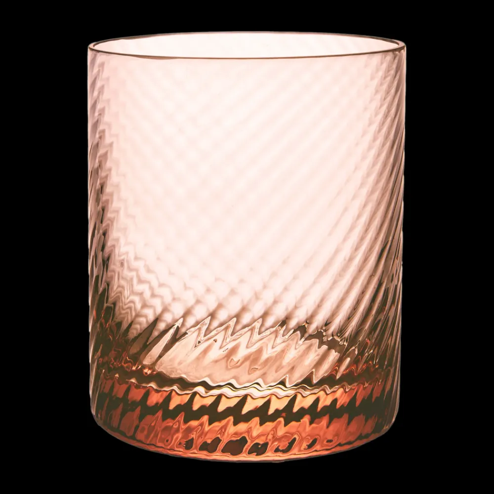 Match Glassware|Bembo DOF Glass, Twist Set of 2