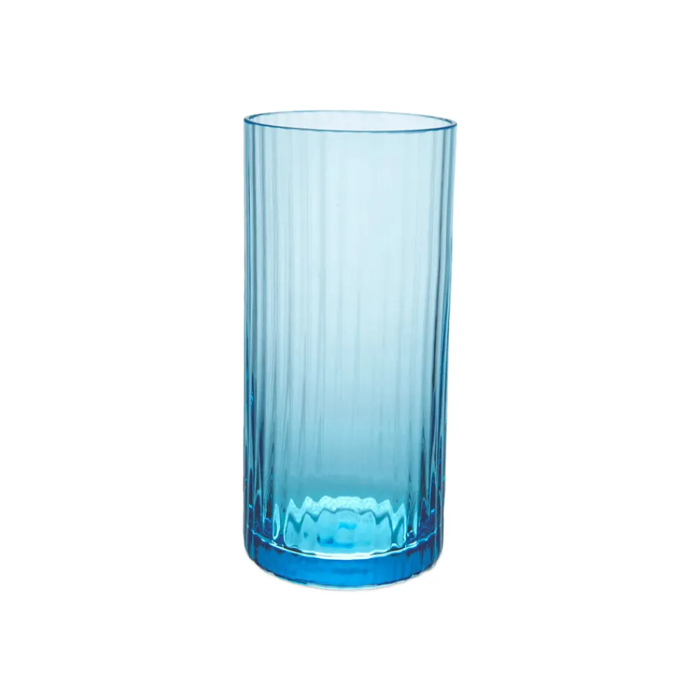 Match Glassware|Bembo Highball Glass, Pleat Set of 2